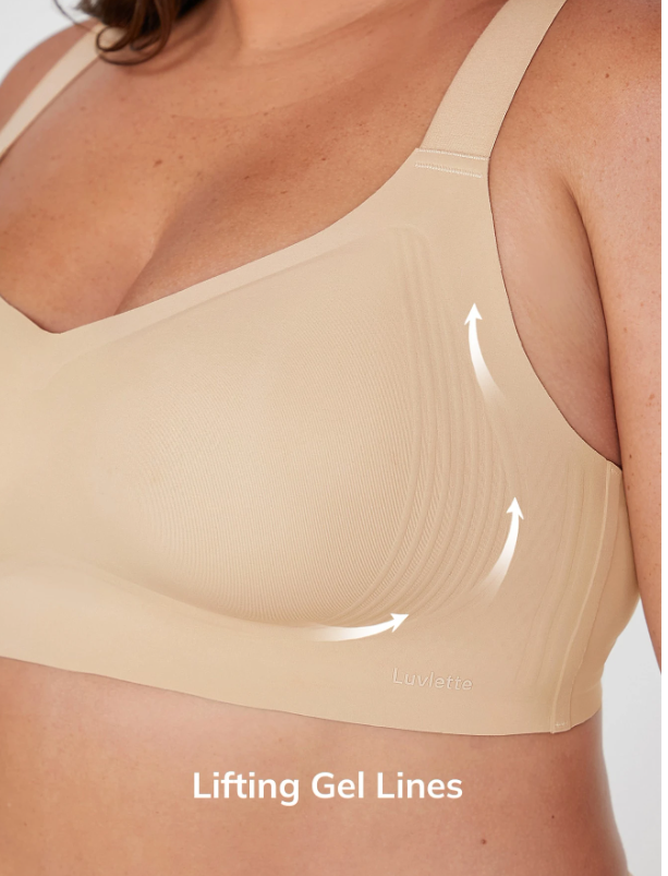 DUMMY - Sujetador Luvlette 2NDSKIN plus cobertura total crema talla L